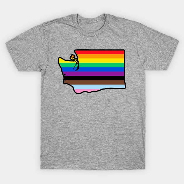 Washington Pride T-Shirt by fearcity